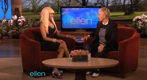 See Nicki Minaj from today's Ellen Degeneres show where she talks about the 