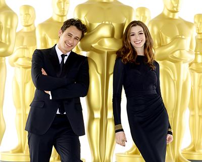Oscars Anne Hathaway James Franco. Oscars with Anne Hathaway